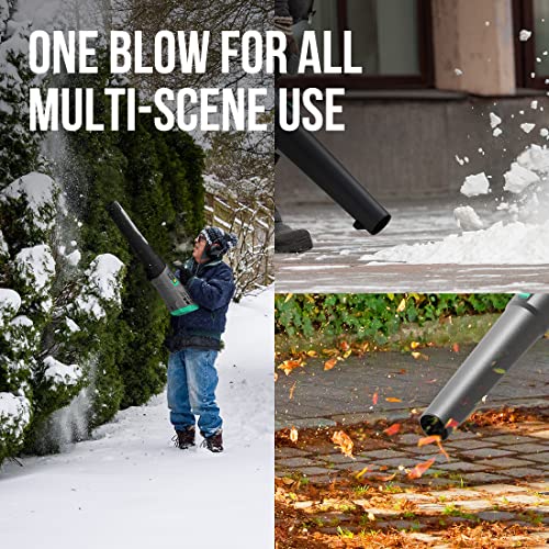 20V Cordless Leaf Blower with Variable Speeds and 4.0Ah Battery U322