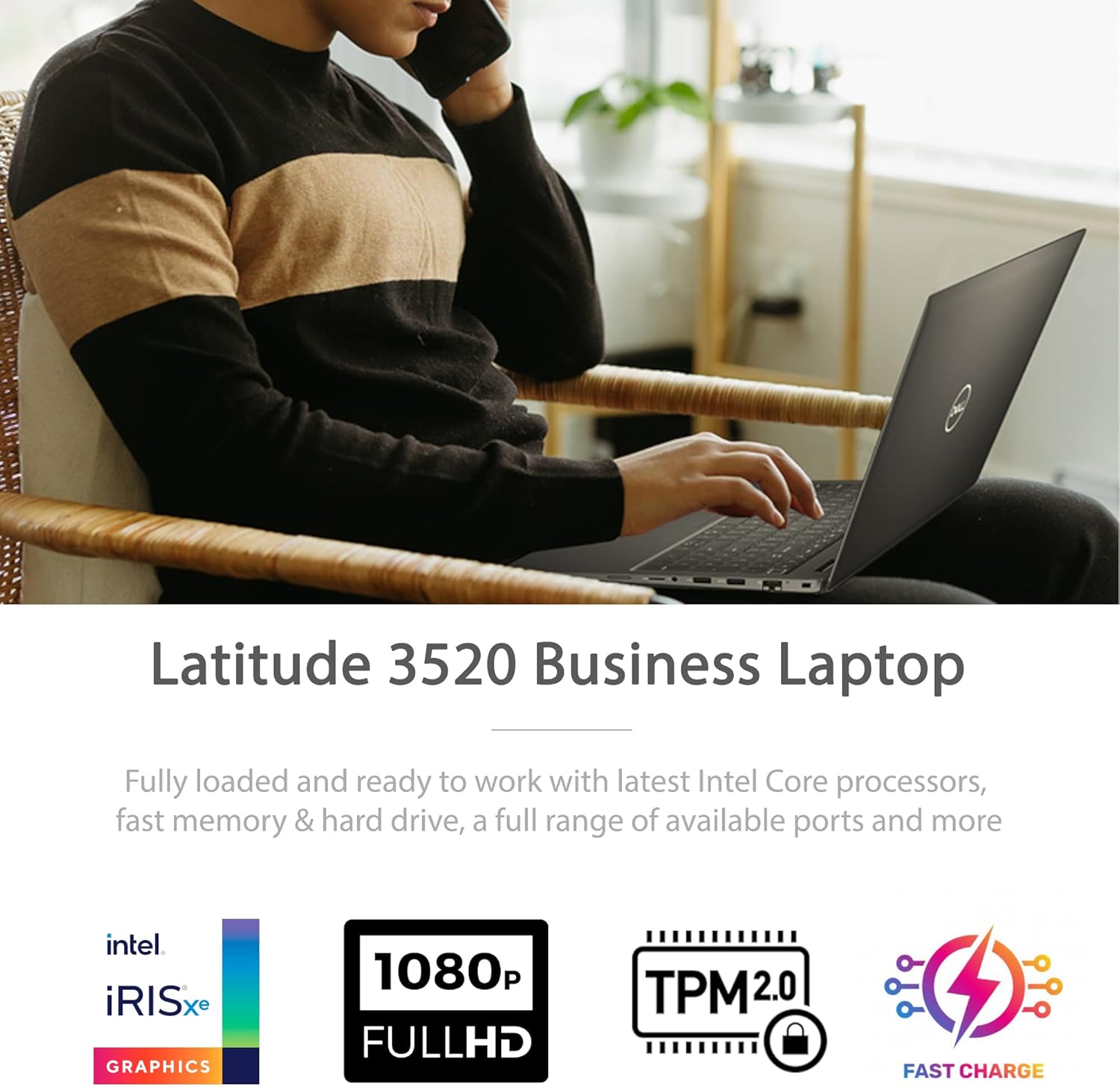 15.6" FHD Business Laptop, Intel Core i5, 16GB RAM, 512GB SSD, Windows 11 Pro N590901