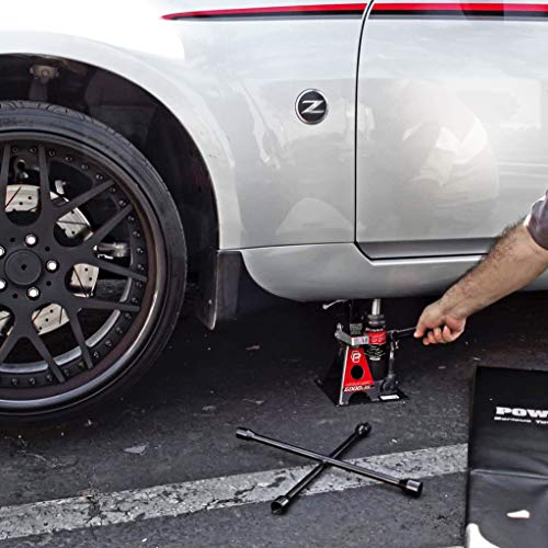 3 Ton Bottle Jack with Jack Stands, 6000 lb Capacity Car Lift E8390
