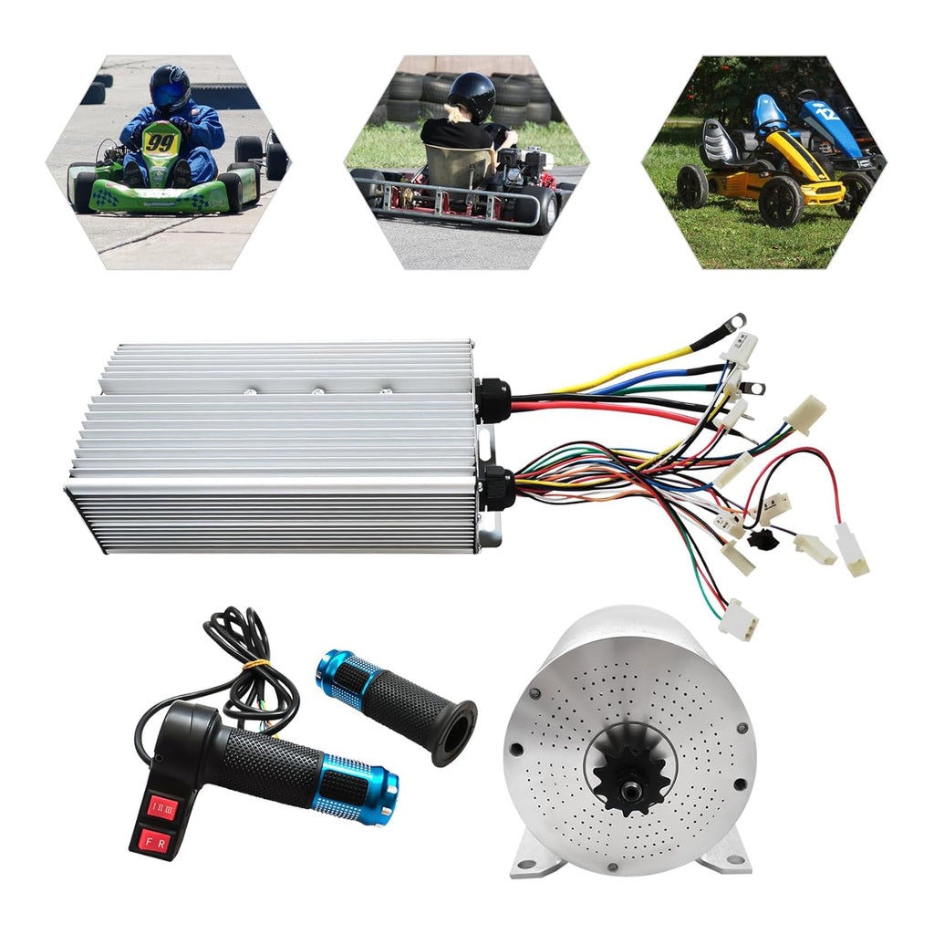Brushless Motor Kit 3000W 72V for Electric Scooter E-bike Conversion G4755