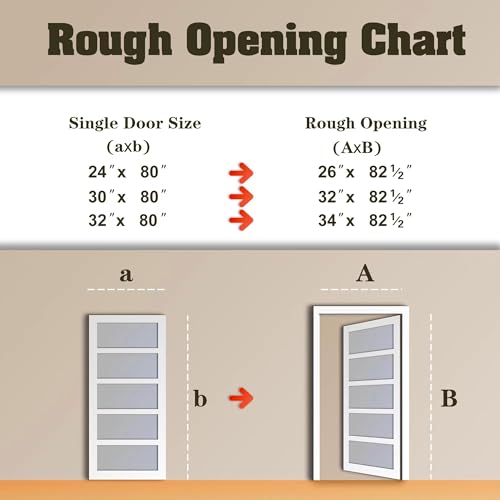 Frosted Glass French Door 30x80 Interior Door Slab N308487