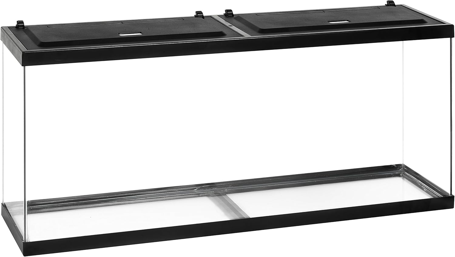 55 Gallon Aquarium Kit with Fish Tank, Filter, Heater, and Water Conditioners C47886