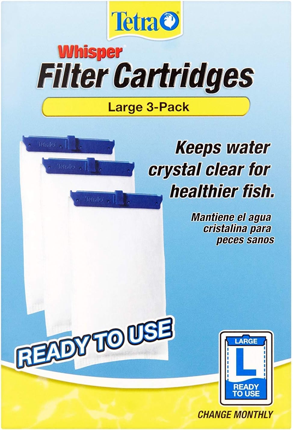 Large Aquarium Filter Cartridge 3pk K754