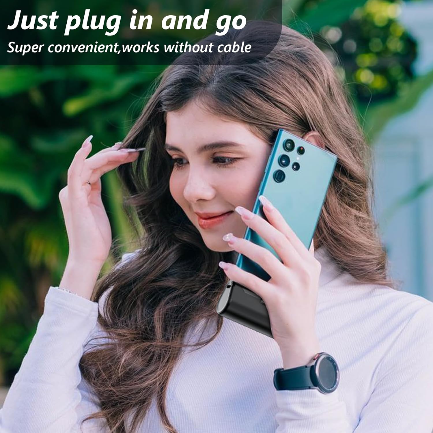 Mini Portable Charger 5000mAh Power Bank 20W USB C Fast Charging with LCD Display X431