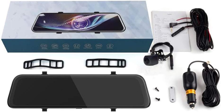12" IPS Screen Dual Lens Dash Cam 1080P Full HD D217