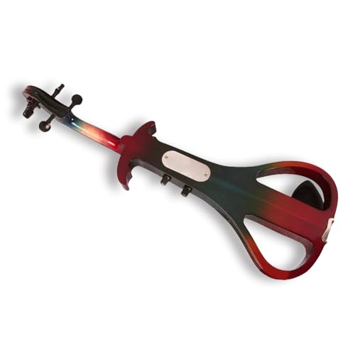 Electric Violin 4/4 Solid Wood with Ebony Fittings, Black D1336