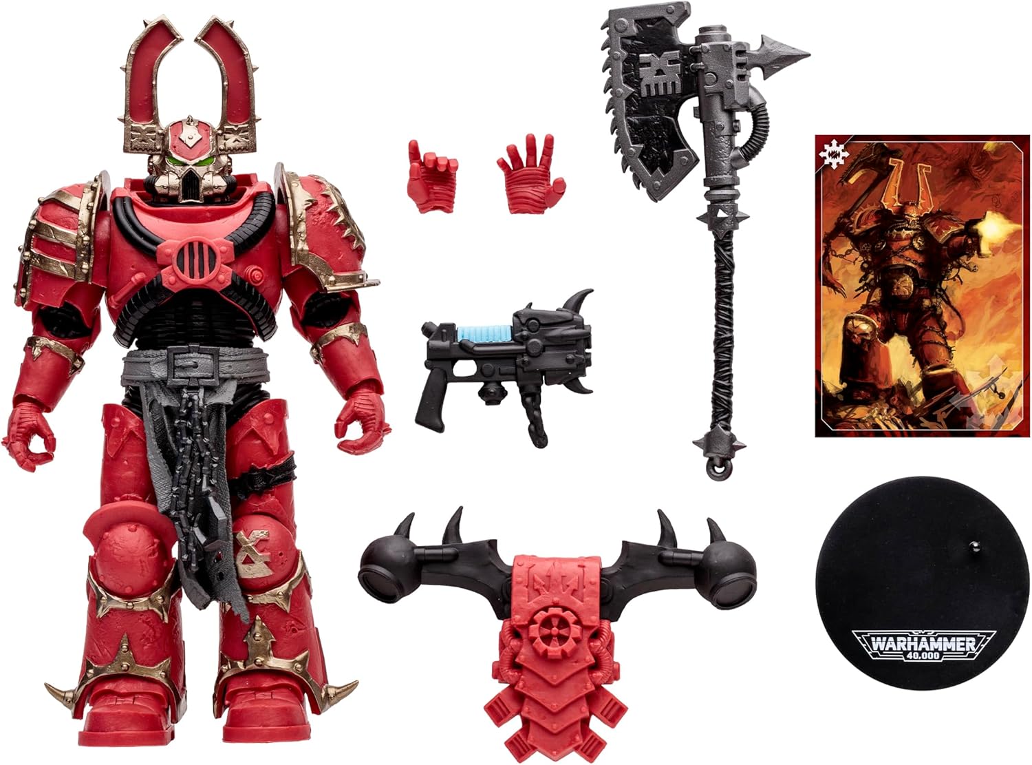 Warhammer 40,000 World Eaters Khorne Berzerker 7in Figure C6552
