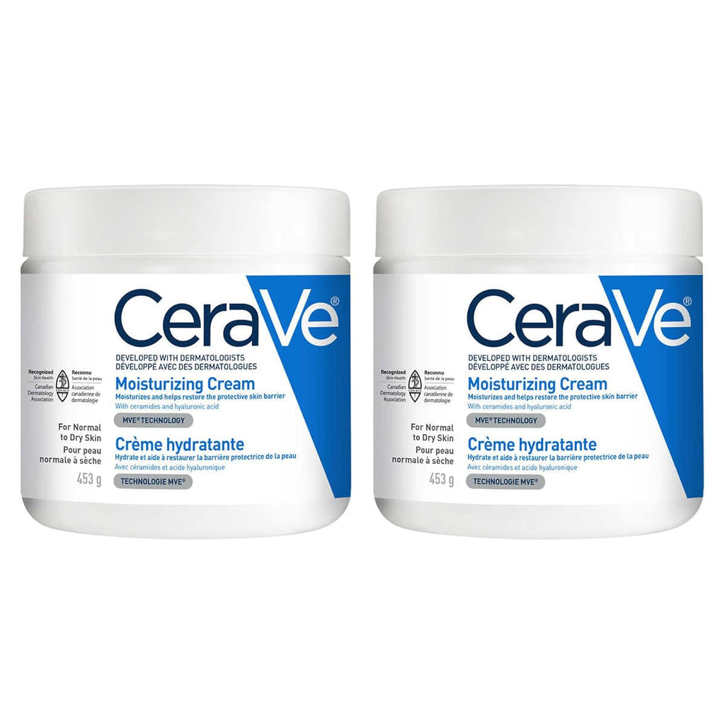 CeraVe Moisturizing Cream, 16 Ounce (Pack of 2)