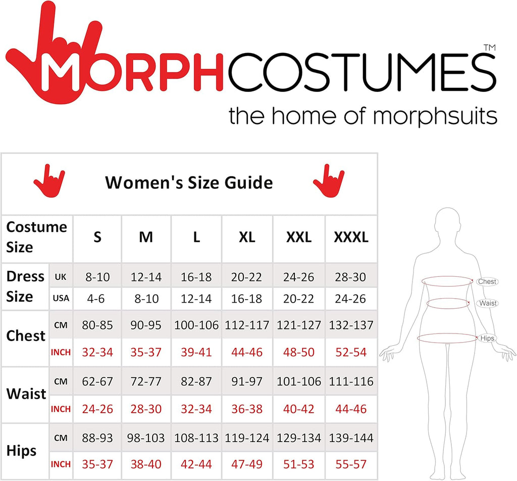 Skeleton Costume Bodysuit for Women R8563