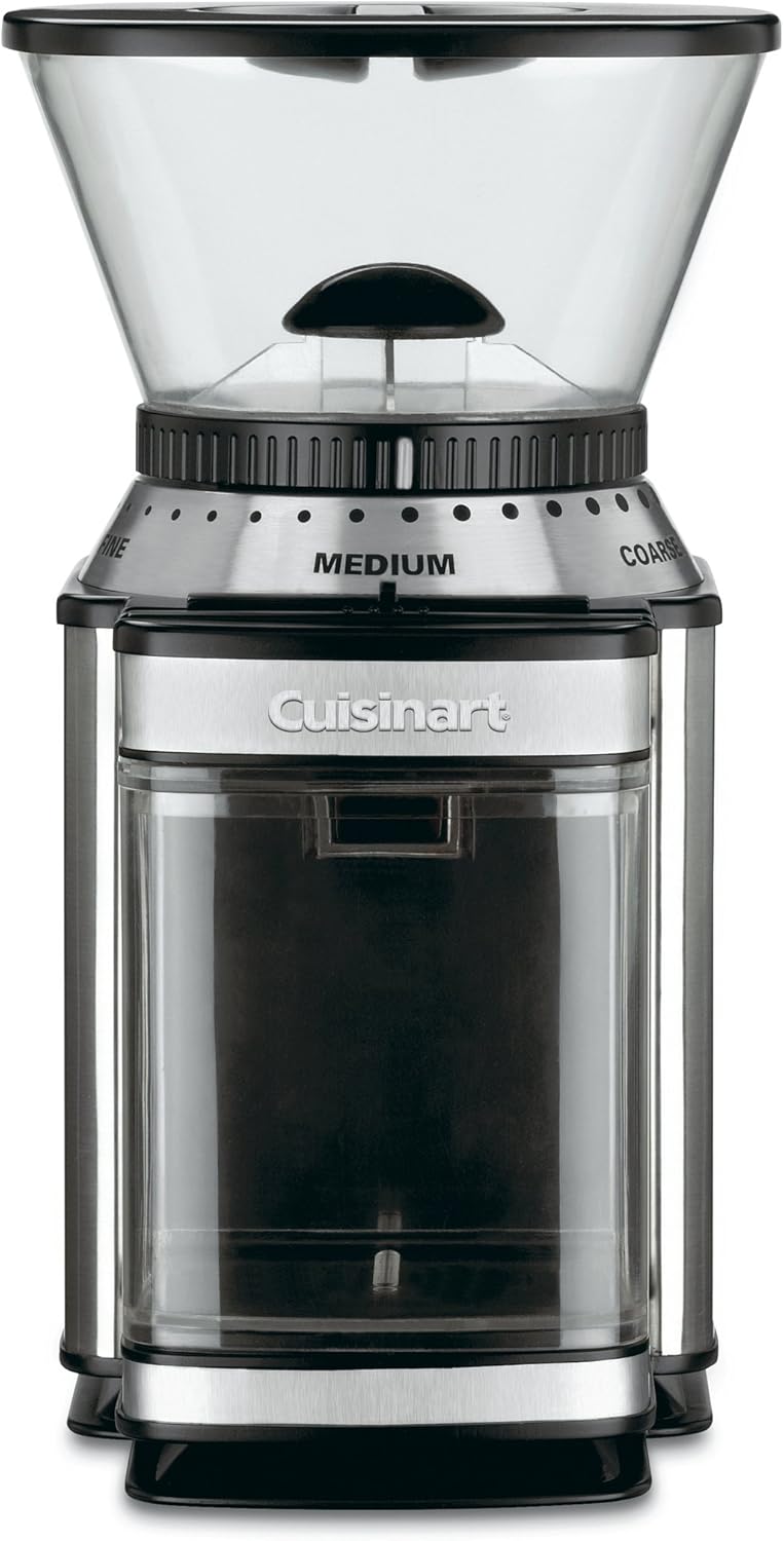 Automatic Burr Mill Coffee Maker, 14-Cup Glass Carafe, Stainless Steel Z866