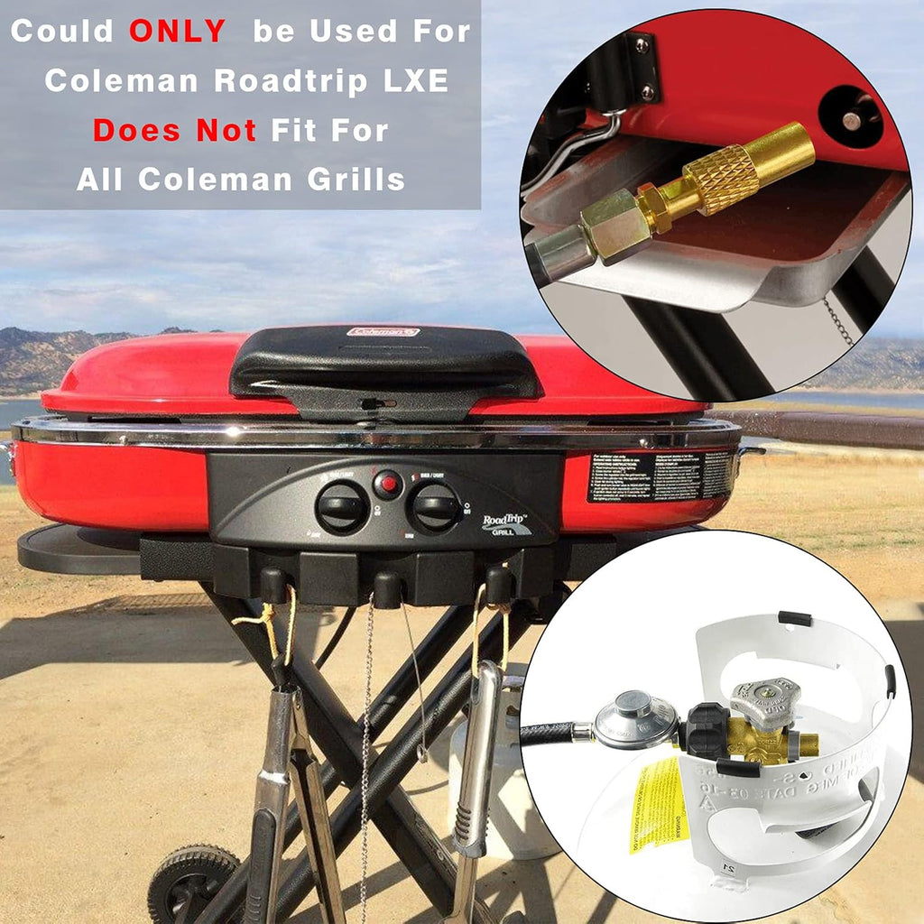 Universal Grill Regulator Hose with Threaded Regulator for Roadtrip Grills A1829