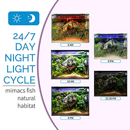 LED Aquarium Light with Timer for 24-30 Inch Planted Tank K6570