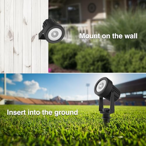 Solar Spot Lights Outdoor Cold White IP65 Waterproof Landscape Light for Garden Yard F207