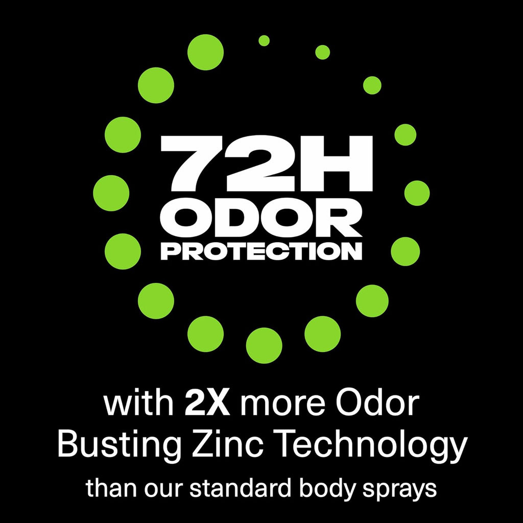 Deodorant Body Spray for Men, Aqua Bergamot, 4 oz A262131