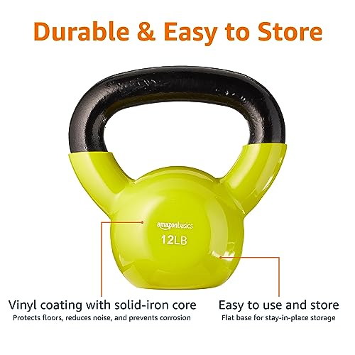 Vinyl Coated Cast Iron Kettlebell G12690