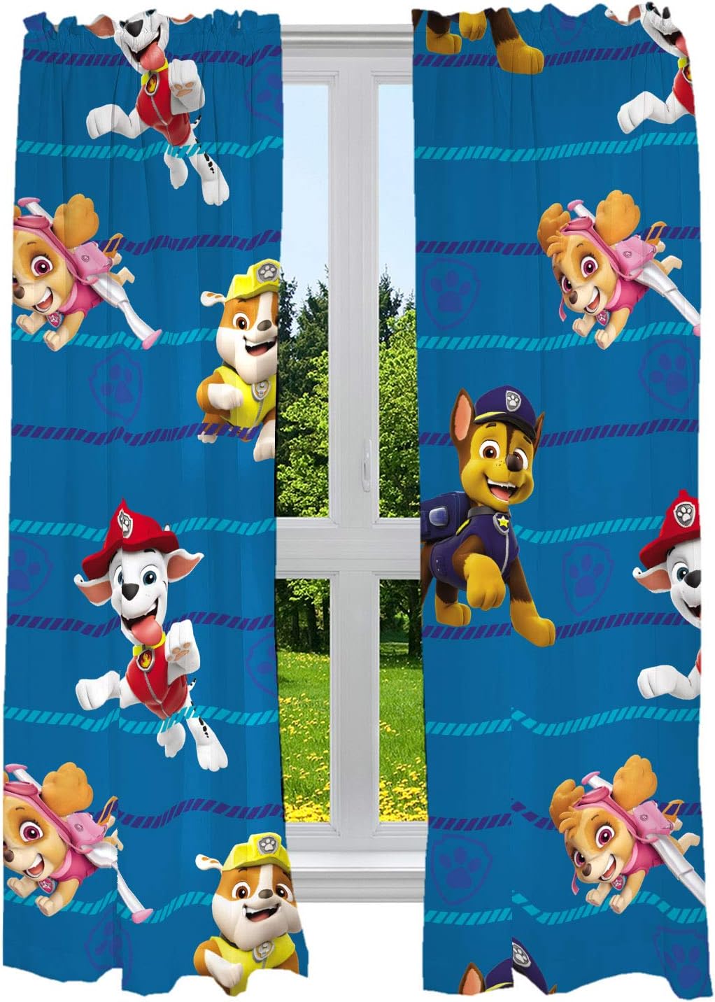 Girls Twin Bedding Set with Reversible Comforter, Sheets, Pillowcase & Curtains U202