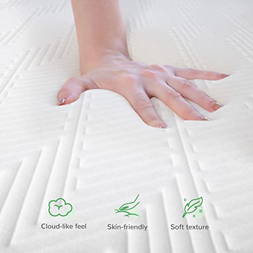 King Size Gel Memory Foam Mattress, 12 Inch, Medium Soft R84285