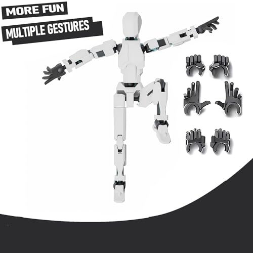 Action Figure 3D Printed Multi-Jointed Movable Desktop Decorations Q226625
