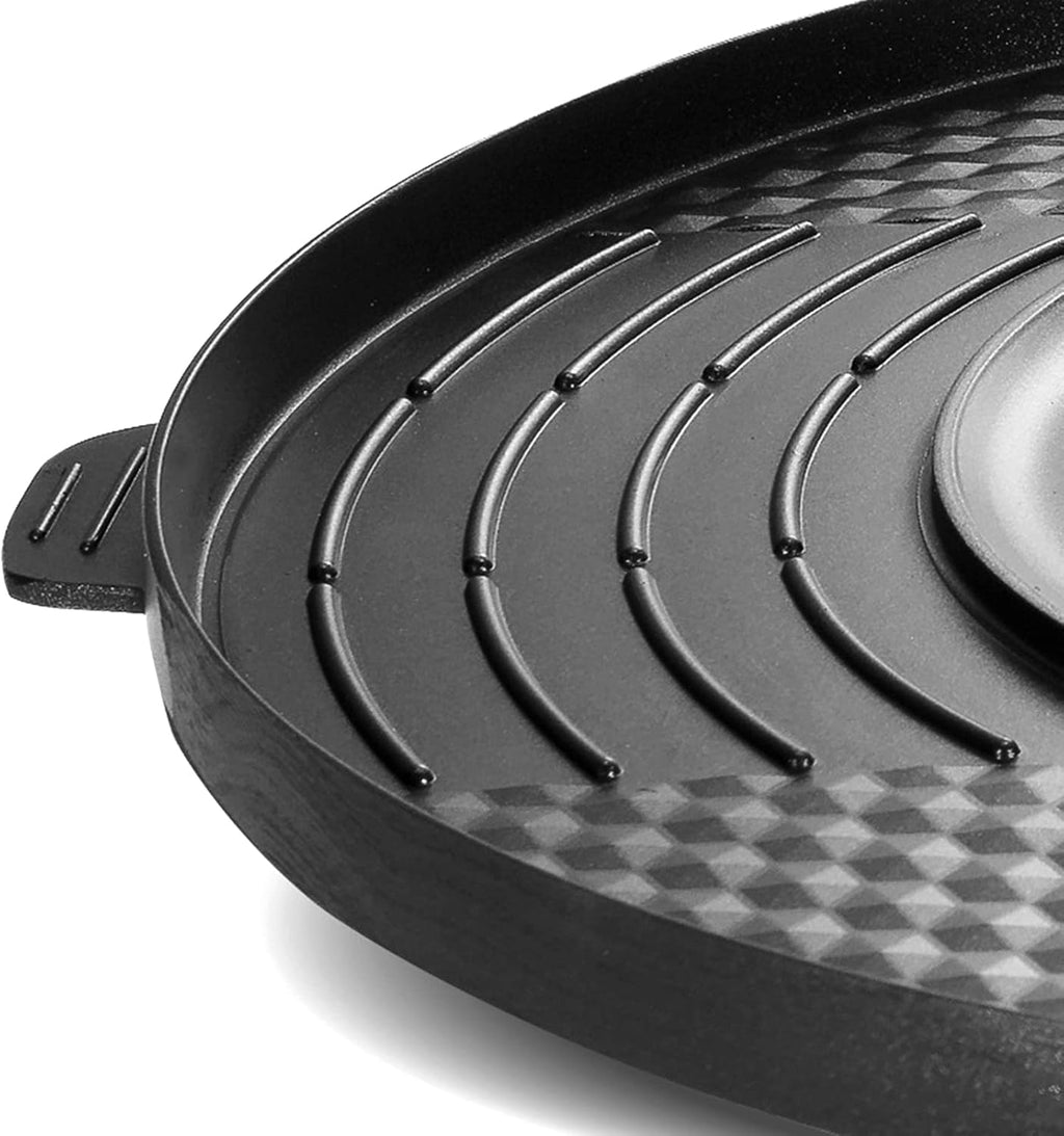 2 in 1 Electric Hot Pot and Grill for Shabu Shabu, Boil, Fry N159