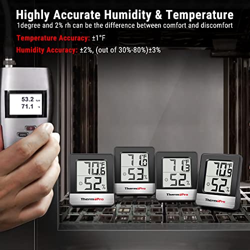 Digital Hygrometer Indoor Thermometer with Humidity Monitor I383811