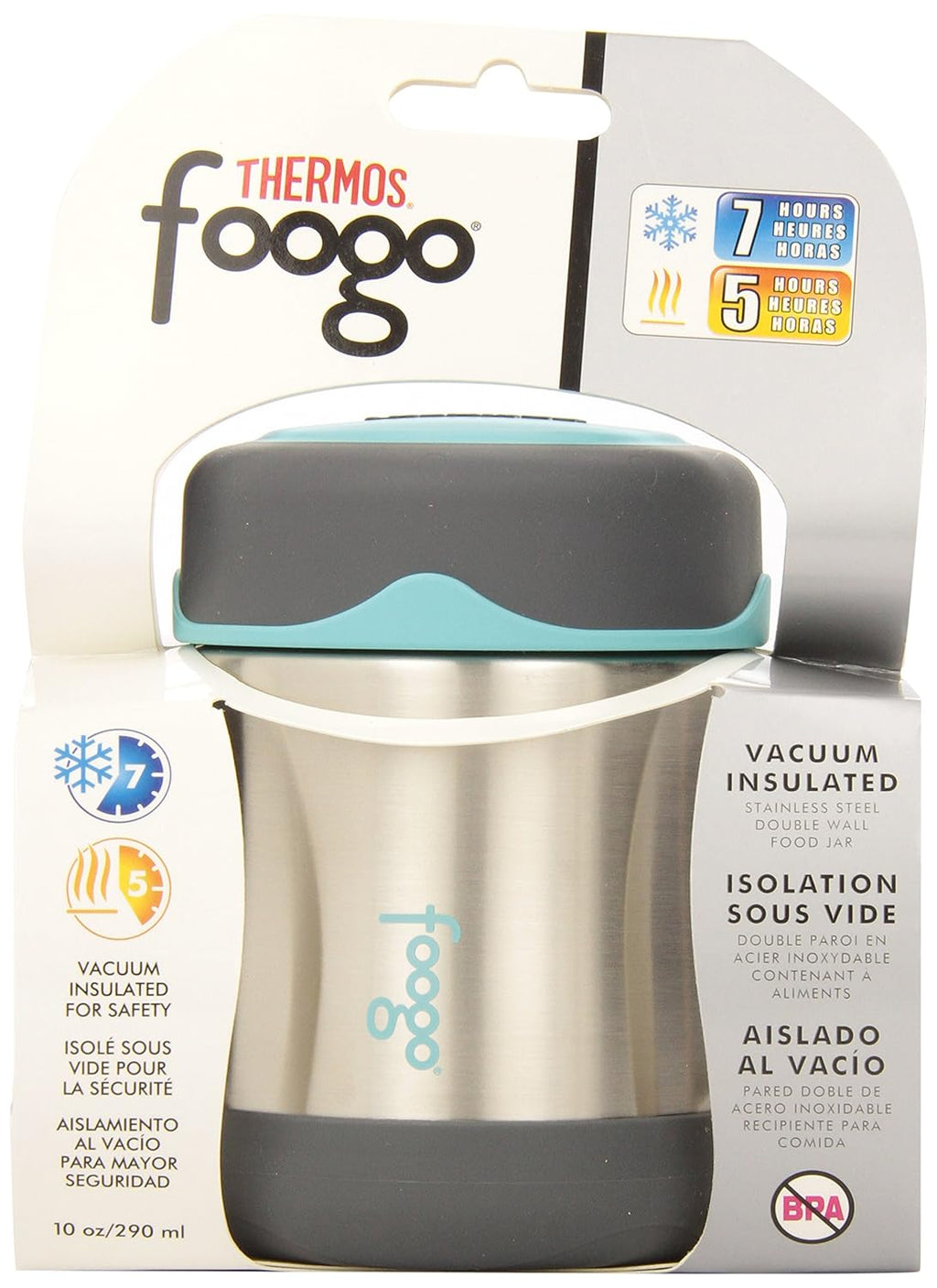 Insulated Stainless Steel 10-Ounce Food Jar M505244