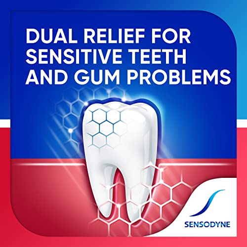 Sensitivity & Gum Whitening Toothpaste for Sensitive Teeth, 3.4 oz (Pack of 2) K398