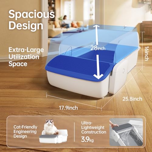 Self-Cleaning Automatic Cat Litter Box with App Control I321