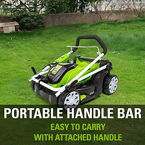 Corded Electric Lawn Mower 17-Inch 10 Amp N132