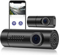 Dual Dash Cam 2K 1440P Front and Rear Dash Camera for Cars Built in 2.4G WiFi GPS Module Car Camera,170° A Grade Wide Angle,Night Vision,Parking Mode,WDR,G-Sensor,Collision Detection,APP Control