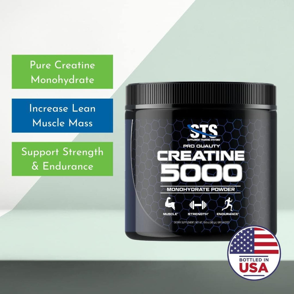 Creatine Monohydrate Powder, Pre-Workout & Post-Workout, 60 Servings X36035