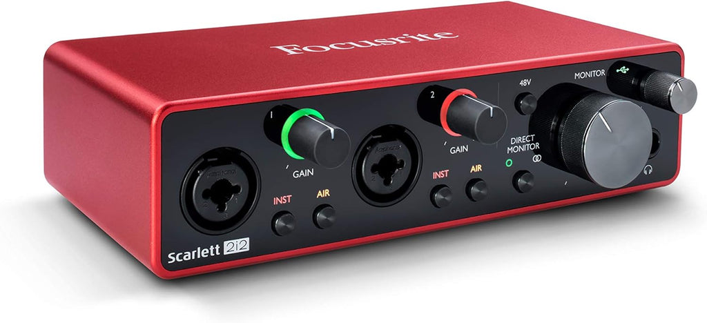 USB Audio Interface with Recording Bundle Q8582