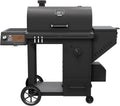 OKLAHOMA JOE'S® Tahoma™ Auto-Feed Charcoal 900 Smoker and Grill, Black Steel, 24203104
