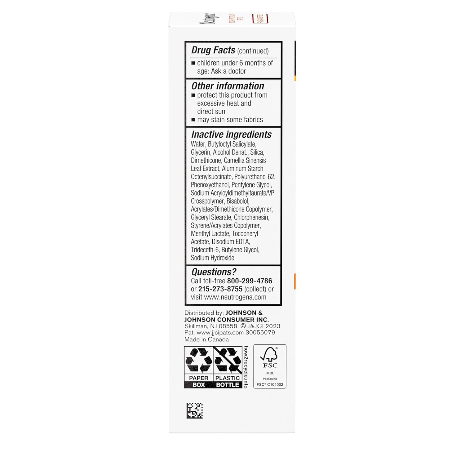 Face Serum Sunscreen SPF 60, Non-Comedogenic, Lightweight UVA/UVB Protection B42012