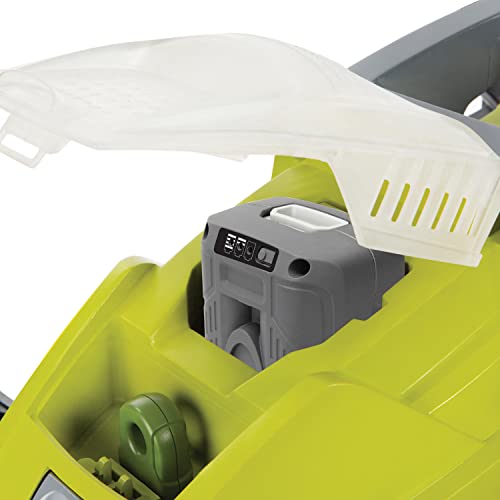 Cordless 16-Inch Brushless Lawn Mower Kit with Battery and Charger Q9349