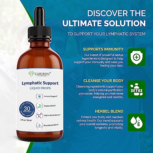 Lymphatic Drainage Drops with Elderberry and Echinacea, 60 Servings F808720