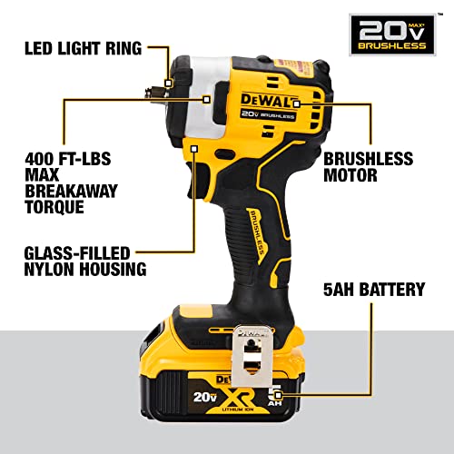 Cordless Impact Wrench 3/8 in. with Hog Ring Anvil Kit J5707
