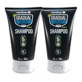 MENFIRST Gradual Gray Shampoo - Men Gray Hair Darkening and Reverse Gray Hair Shampoo - Gradual hair color for gray hair coverage Hypoallergenic & Harsh Chemical-Free, Gray Hair cover up - Dark Shades