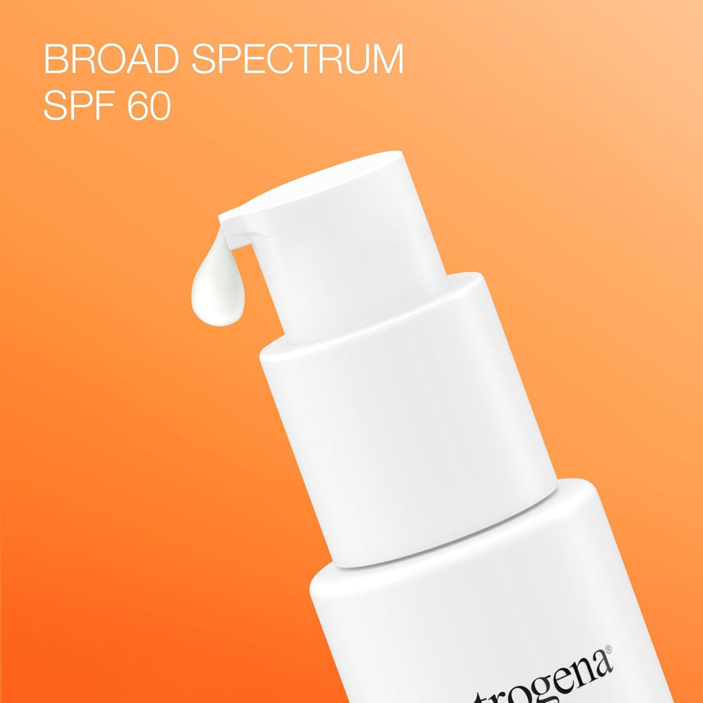Face Serum Sunscreen SPF 60, Non-Comedogenic, Lightweight UVA/UVB Protection B42012