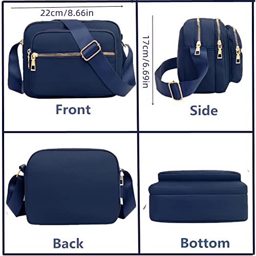 Nylon Crossbody Bag for Women Casual Messenger Waterproof A228
