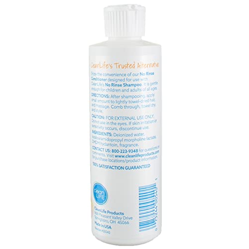No-Rinse Hair Conditioner, 8 fl oz, Odor-Free B690