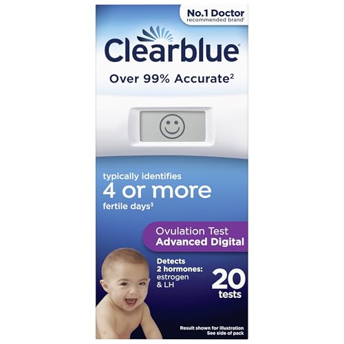 Clearblue Advanced Digital Ovulation Test--Pack of 10 Sticks