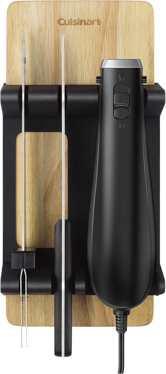 Electric Knife with Cutting Board, Stainless Steel P46180