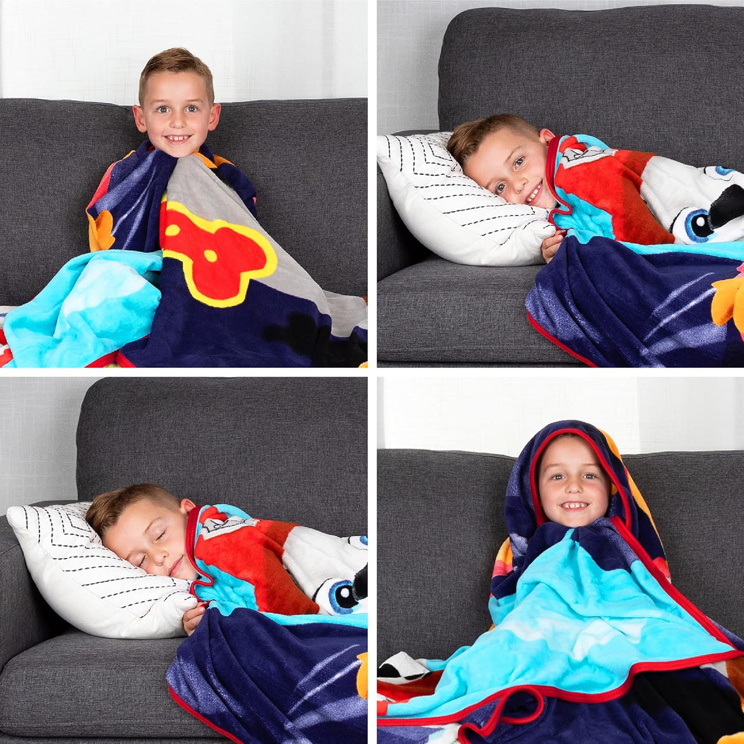 Super Soft Plush Micro Raschel Blanket, 62 x 90 in R34990