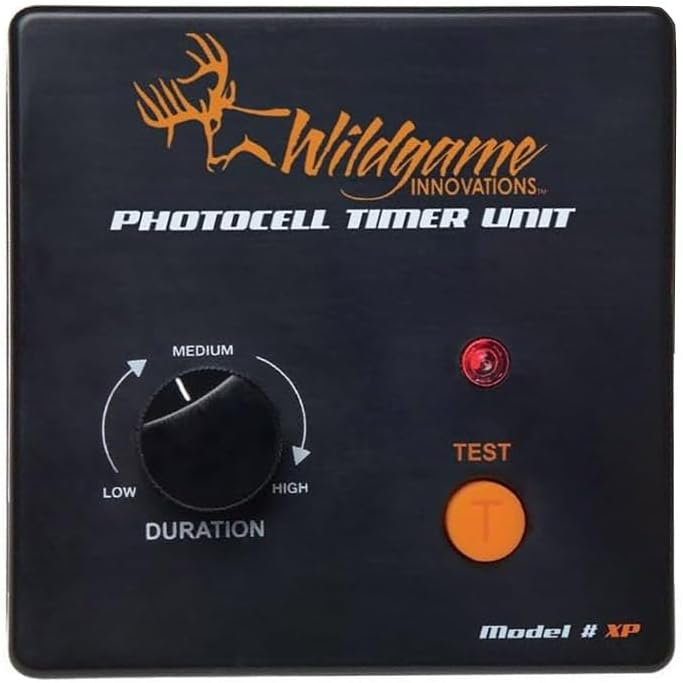 Trophy Hunter 6V Photocell Feeder Kit with Durable Weather-Resistant Power Control Unit O865