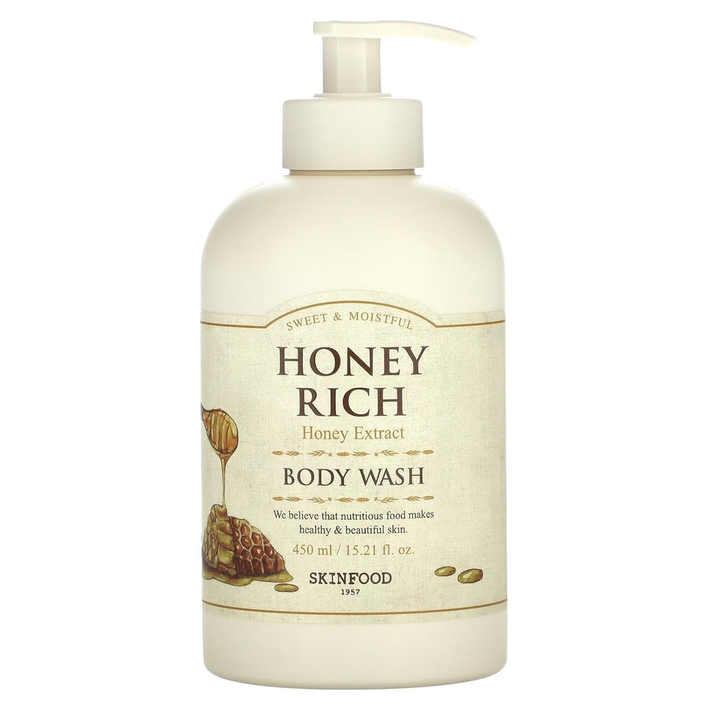 Skinfood Honey Rich Body Wash, 15.21 fl oz (450 ml)