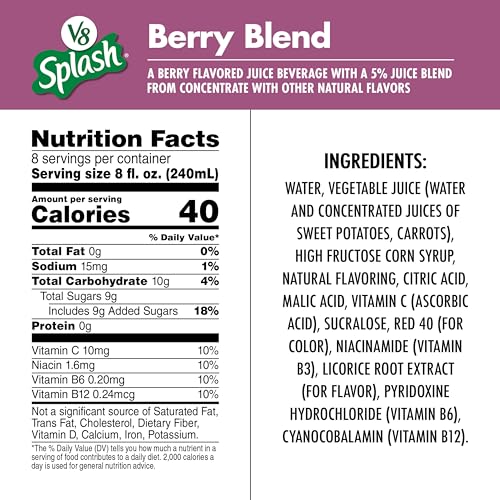 Tropical Blend Flavored Juice Beverage, 64 fl oz Bottle (6 Pack) Q996