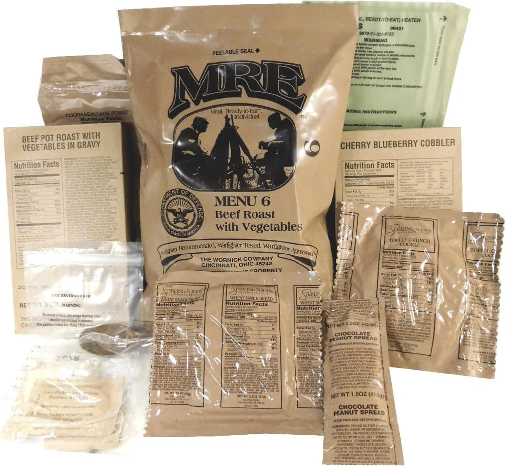 MREs Meals Ready-to-Eat Assorted Flavor F17708