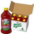 V8 Splash Tropical Blend Flavored Juice Beverage, 64 fl oz Bottle (6 Pack)