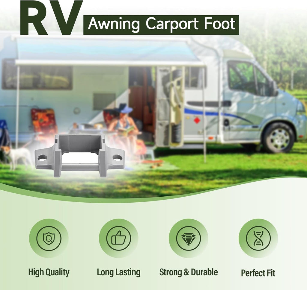 RV Awning Foot Replacement Die-cast Bottom Brackets Kit K682708
