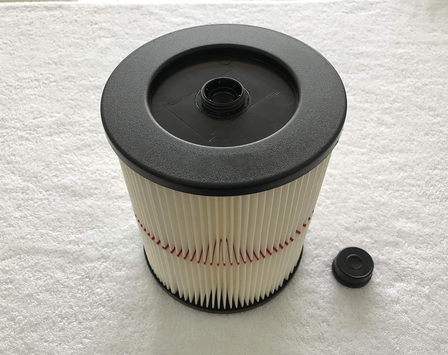 Vacuum Cartridge Filter Replacement, 5 Gallons and Above, 1 Pack G373